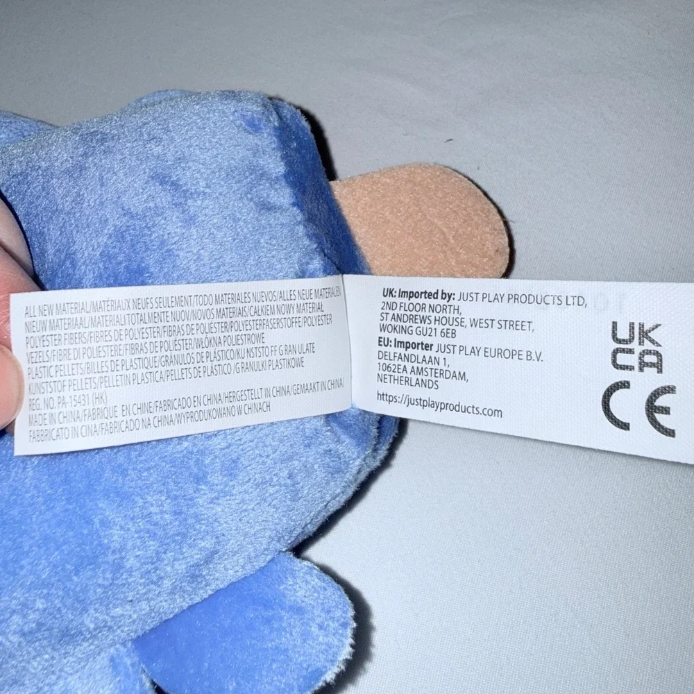 Disney Munchlings‎ Stitch Plush Kids Small Blue Excellent Blueberry Popsicle